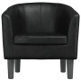 Schwarzer Kunstledersessel von , Sessel - Ref: Foro24-356485, Preis: 192,80 €, Rabatt: %