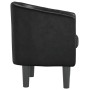 Black synthetic leather armchair by , Armchairs - Ref: Foro24-356485, Price: 192,80 €, Discount: %