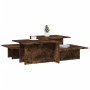 Couchtische 2 Einheiten aus geräuchertem Eichensperrholz von , Couchtisch - Ref: Foro24-3216158, Preis: 77,74 €, Rabatt: %
