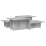 Couchtische 2 Stück betongraues Holzwerkstoff von , Couchtisch - Ref: Foro24-3216153, Preis: 73,75 €, Rabatt: %
