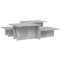 Couchtische 2 Stück betongraues Holzwerkstoff von , Couchtisch - Ref: Foro24-3216153, Preis: 74,61 €, Rabatt: %