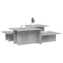 Coffee tables 2 pcs concrete gray engineered wood by , Coffee table - Ref: Foro24-3216153, Price: 73,76 €, Discount: %