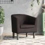 Brown synthetic leather armchair by , Armchairs - Ref: Foro24-356487, Price: 174,35 €, Discount: %