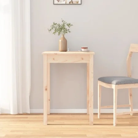 Esstisch aus massivem Kiefernholz 55x55x75 cm von , Küchen- und Esstische - Ref: Foro24-814254, Preis: 66,54 €, Rabatt: %
