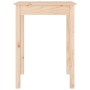 Esstisch aus massivem Kiefernholz 55x55x75 cm von , Küchen- und Esstische - Ref: Foro24-814254, Preis: 69,25 €, Rabatt: %