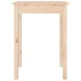 Esstisch aus massivem Kiefernholz 55x55x75 cm von , Küchen- und Esstische - Ref: Foro24-814254, Preis: 66,54 €, Rabatt: %