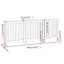 Cubierta de radiador madera maciza de pino 210x21x85 cm de , Accesorios para radiadores de calefacción - Ref: Foro24-822586, ...