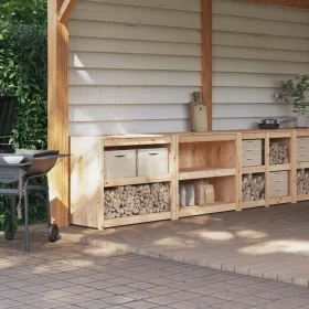 Outdoor-Küchenmöbel 2-teilig aus massivem Kiefernholz von , Küchenschränke - Ref: Foro24-3196146, Preis: 301,76 €, Rabatt: %