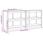 Outdoor-Küchenmöbel 2-teilig aus massivem Kiefernholz von , Küchenschränke - Ref: Foro24-3196146, Preis: 305,89 €, Rabatt: %