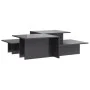 Coffee tables 2 pcs glossy gray engineered wood by , Coffee table - Ref: Foro24-3216157, Price: 82,95 €, Discount: %