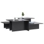 Couchtische, 2 Stück, glänzend graues Holzwerkstoff von , Couchtisch - Ref: Foro24-3216157, Preis: 83,94 €, Rabatt: %