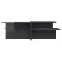 Coffee tables 2 pcs glossy gray engineered wood by , Coffee table - Ref: Foro24-3216157, Price: 82,95 €, Discount: %