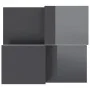 Mesas de centro 2 uds madera de ingeniería gris brillante de , Mesas de centro - Ref: Foro24-3216157, Precio: 82,92 €, Descue...