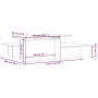 Couchtische, 2 Stück, glänzend graues Holzwerkstoff von , Couchtisch - Ref: Foro24-3216157, Preis: 83,94 €, Rabatt: %
