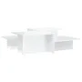 Coffee tables 2 pcs glossy white engineered wood by , Coffee table - Ref: Foro24-3216155, Price: 74,17 €, Discount: %