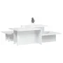 Coffee tables 2 pcs glossy white engineered wood by , Coffee table - Ref: Foro24-3216155, Price: 74,17 €, Discount: %