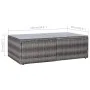 Set de sofás de jardín 8 piezas y cojines ratán sintético gris de vidaXL, Conjuntos de jardín - Ref: Foro24-44157, Precio: 86...