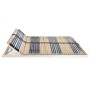 Slatted bed base with 42 slats 7 regions 100x200 cm by vidaXL, Beds and slatted bases - Ref: Foro24-246470, Price: 120,53 €, ...