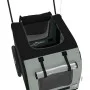 Haustier Fahrradanhänger Eisen Stoff Oxford schwarz grau von , Kinderwagen für Haustiere - Ref: Foro24-93853, Preis: 92,26 €,...