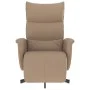 Cappuccino synthetic leather recliner with footrest by , Armchairs - Ref: Foro24-356588, Price: 226,14 €, Discount: %