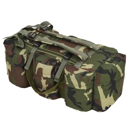 3-in-1 military style duffel bag 90 L camouflage by vidaXL, Sports bags - Ref: Foro24-91389, Price: 46,25 €, Discount: %