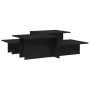 Mesas de centro 2 uds madera contrachapada negra de , Mesas de centro - Ref: Foro24-3216150, Precio: 75,72 €, Descuento: %