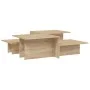 Couchtische 2 Stück Sperrholz Sonoma Eiche von , Couchtisch - Ref: Foro24-3216152, Preis: 68,33 €, Rabatt: %