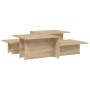 Couchtische 2 Stück Sperrholz Sonoma Eiche von , Couchtisch - Ref: Foro24-3216152, Preis: 69,14 €, Rabatt: %