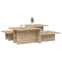 Couchtische 2 Stück Sperrholz Sonoma Eiche von , Couchtisch - Ref: Foro24-3216152, Preis: 69,14 €, Rabatt: %