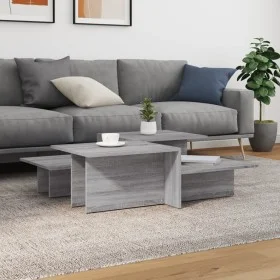 2 Stk. Couchtische Sperrholz Sonoma grau von , Couchtisch - Ref: Foro24-3216159, Preis: 79,09 €, Rabatt: %