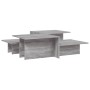 2 Stk. Couchtische Sperrholz Sonoma grau von , Couchtisch - Ref: Foro24-3216159, Preis: 80,05 €, Rabatt: %