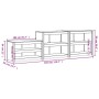 Outdoor-Küchenmöbel 3-teilig aus massivem Kiefernholz von , Küchenschränke - Ref: Foro24-3196134, Preis: 425,82 €, Rabatt: %