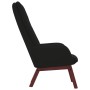 Black velvet relaxation armchair by , Armchairs - Ref: Foro24-341224, Price: 144,93 €, Discount: %