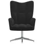 Entspannungssessel aus schwarzem Samt von , Sessel - Ref: Foro24-328123, Preis: 147,52 €, Rabatt: %