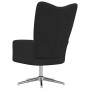 Entspannungssessel aus schwarzem Samt von , Sessel - Ref: Foro24-328123, Preis: 147,52 €, Rabatt: %