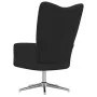 Entspannungssessel aus schwarzem Samt von , Sessel - Ref: Foro24-328123, Preis: 147,52 €, Rabatt: %