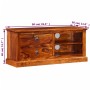TV-Schrank aus massivem Palisanderholz, 90 x 30 x 40 cm von vidaXL, TV-Möbel - Ref: Foro24-245160, Preis: 148,62 €, Rabatt: %