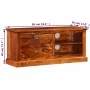 TV-Schrank aus massivem Palisanderholz, 90 x 30 x 40 cm von vidaXL, TV-Möbel - Ref: Foro24-245160, Preis: 147,02 €, Rabatt: %