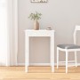 Esstisch aus massivem weißem Kiefernholz, 55 x 55 x 75 cm von , Küchen- und Esstische - Ref: Foro24-814255, Preis: 84,00 €, R...