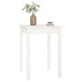 Esstisch aus massivem weißem Kiefernholz, 55 x 55 x 75 cm von , Küchen- und Esstische - Ref: Foro24-814255, Preis: 84,00 €, R...
