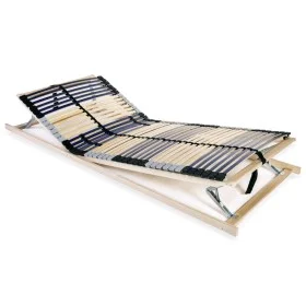 Slatted bed base with 42 slats 7 regions 70x200 cm by vidaXL, Beds and slatted bases - Ref: Foro24-246473, Price: 124,71 €, D...
