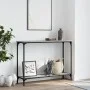 Ingenieurholz-Konsolentisch in Sonoma-Grau 101x30,5x75 cm von , Seitentische - Ref: Foro24-837705, Preis: 40,43 €, Rabatt: %