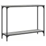 Ingenieurholz-Konsolentisch in Sonoma-Grau 101x30,5x75 cm von , Seitentische - Ref: Foro24-837705, Preis: 40,43 €, Rabatt: %