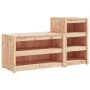 Außenküchenmöbel, 2-teilig, Massivholz aus Kiefer. von , Küchenschränke - Ref: Foro24-3196130, Preis: 231,49 €, Rabatt: %