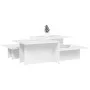 Zwei Couchtische aus weißem Ingenieurholz von , Couchtisch - Ref: Foro24-3216149, Preis: 72,64 €, Rabatt: %