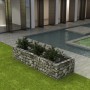 Arriate de gaviones de acero 270x90x50 cm de vidaXL, Maceteros y jardineras - Ref: Foro24-142556, Precio: 94,43 €, Descuento: %