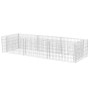 Gabionenbett aus Stahl 270x90x50 cm von vidaXL, Töpfe und Pflanzgefäße - Ref: Foro24-142556, Preis: 100,07 €, Rabatt: %
