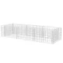 Gabionenbett aus Stahl 270x90x50 cm von vidaXL, Töpfe und Pflanzgefäße - Ref: Foro24-142556, Preis: 100,07 €, Rabatt: %