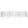 Gabionenbett aus Stahl 270x90x50 cm von vidaXL, Töpfe und Pflanzgefäße - Ref: Foro24-142556, Preis: 100,07 €, Rabatt: %