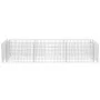 Steel gabion bed 270x90x50 cm by vidaXL, Pots and planters - Ref: Foro24-142556, Price: 100,07 €, Discount: %